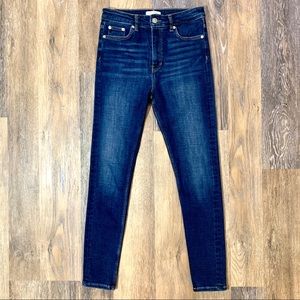 Zara Woman High Rise Skinny Ankle Jeans